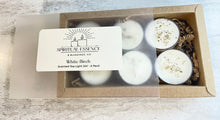 Load image into Gallery viewer, White Birch Tea Lights – Cozy Aromatherapy Candle Gift Box (Set of 6)