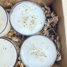 Load image into Gallery viewer, White Birch Tea Lights – Cozy Aromatherapy Candle Gift Box (Set of 6)