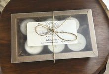Load image into Gallery viewer, White Birch Tea Lights – Cozy Aromatherapy Candle Gift Box (Set of 6)