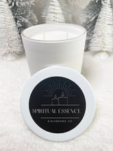Load image into Gallery viewer, Winter Wonderland — Cozy Vanilla & Amber Woods Candle