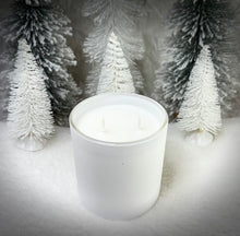 Load image into Gallery viewer, Winter Wonderland — Cozy Vanilla & Amber Woods Candle
