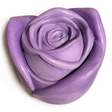 Load image into Gallery viewer, Purple Rose Bud Candle
