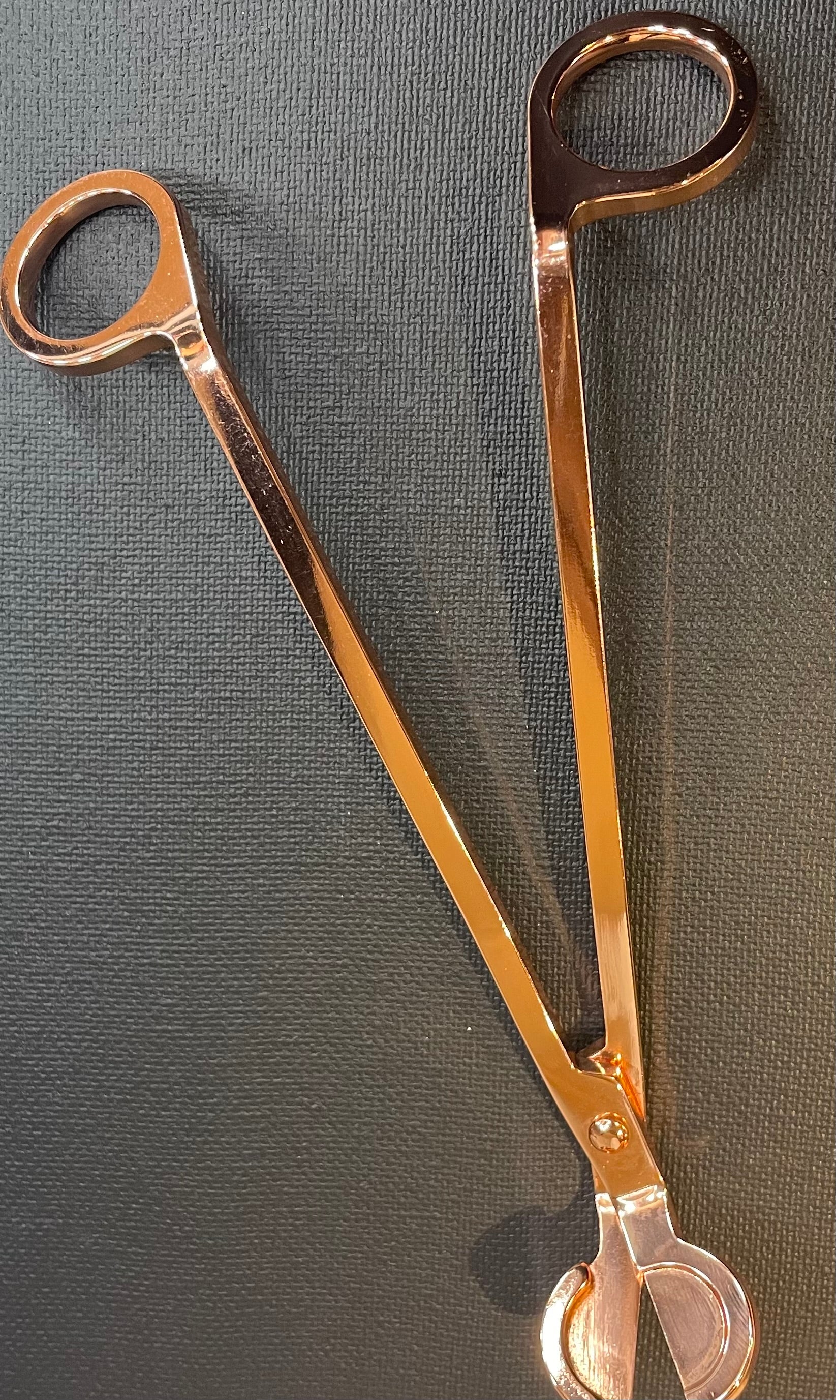 Rose gold candle wick trimmer