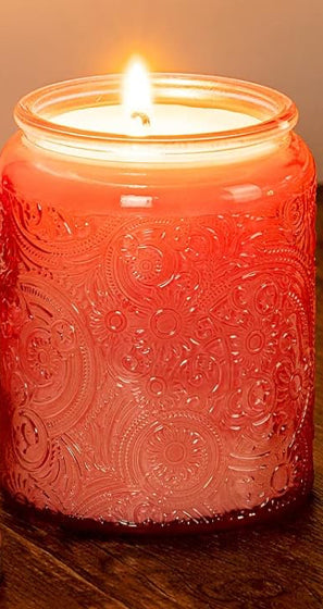 Bombshell candle | embossed glass 8oz
