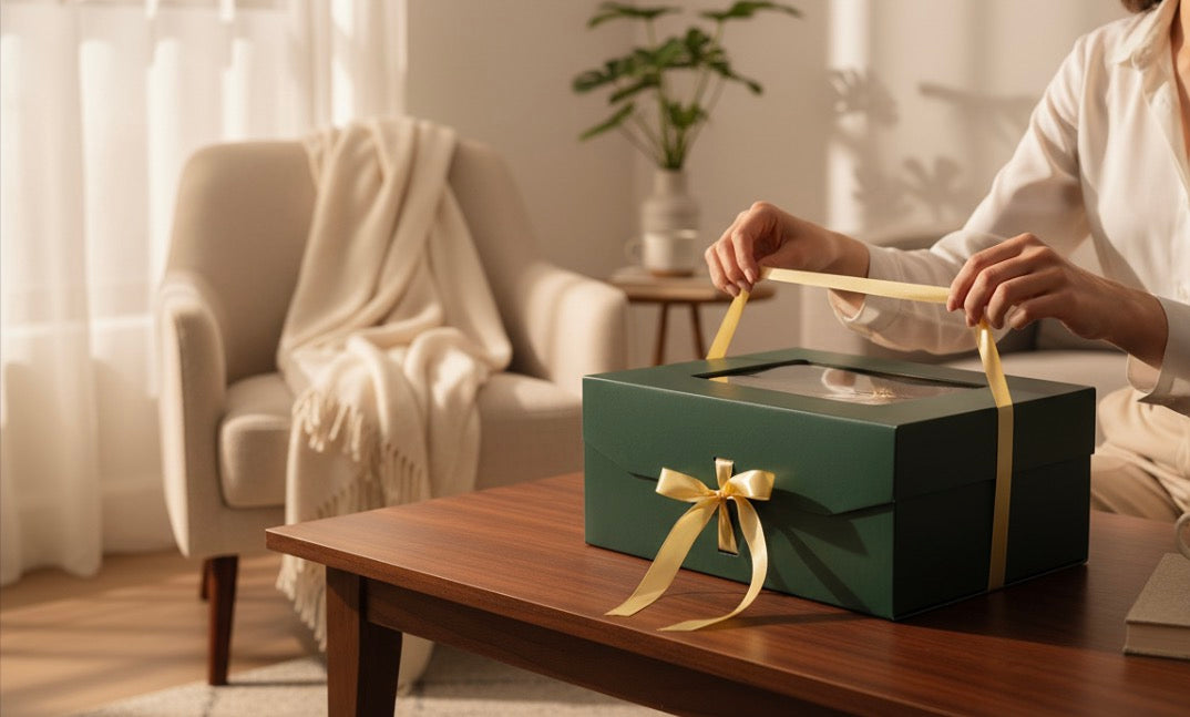 2026 Reset & Self-Care Luxury Gift Box — Planner + Spa Essentials + Candle (Holiday Limited Edition)