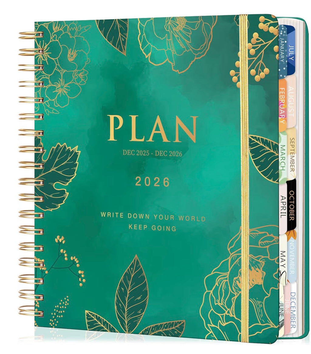 2026 Reset & Self-Care Luxury Gift Box — Planner + Spa Essentials + Candle (Holiday Limited Edition)