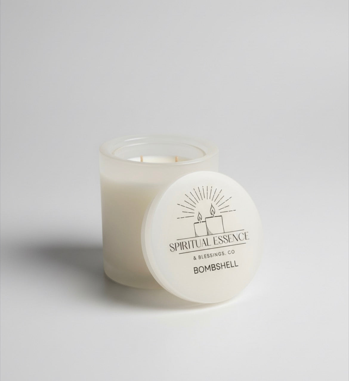 Bombshell Onyx Marble Candle – Luxury Double Wick Coconut Wax