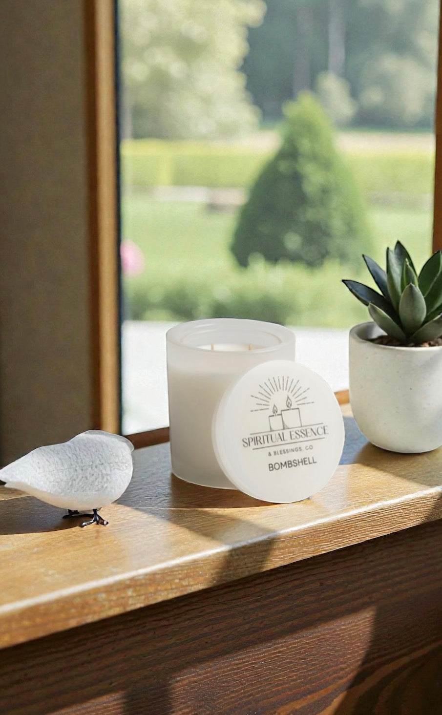 Bombshell Onyx Marble Candle – Luxury Double Wick Coconut Wax