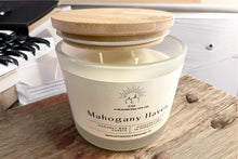 Load image into Gallery viewer, Mahogany Haven Candle| mahogany and teakwood scented
